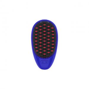 China Hair Growth Massage Comb Electric Cordless Therapy Red Blue LED Hair Growth Comb Scalp Massaging Anti-Hair Loss on sale