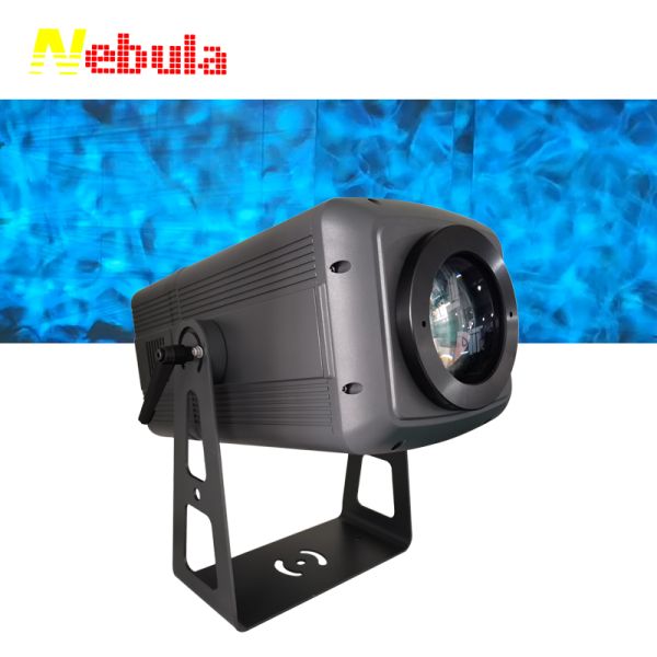 Nebula 200W LED Zoom Outdoor Water Ripple Ocean Wave Flow Floating Lighting DMX Gobo Projector