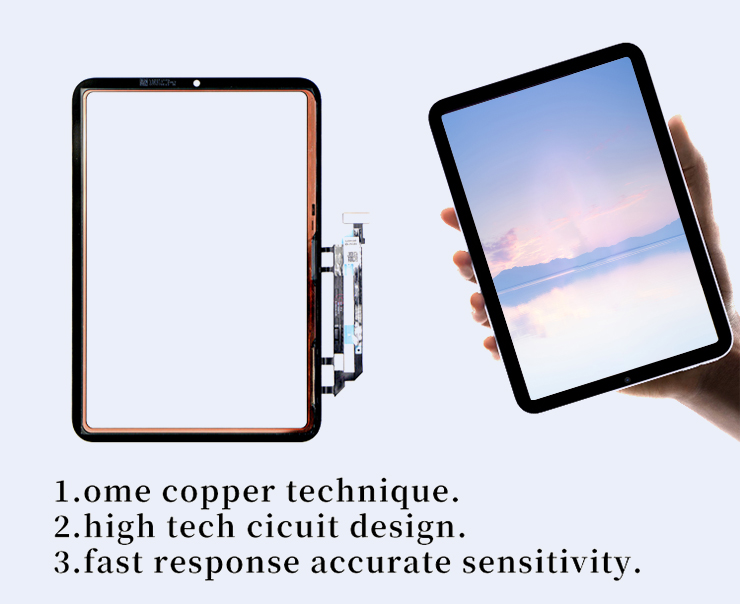 Other Compatible Touch Screen Glass Repair Parts for iPad Mini 5 to Fix Broken Pad Screen