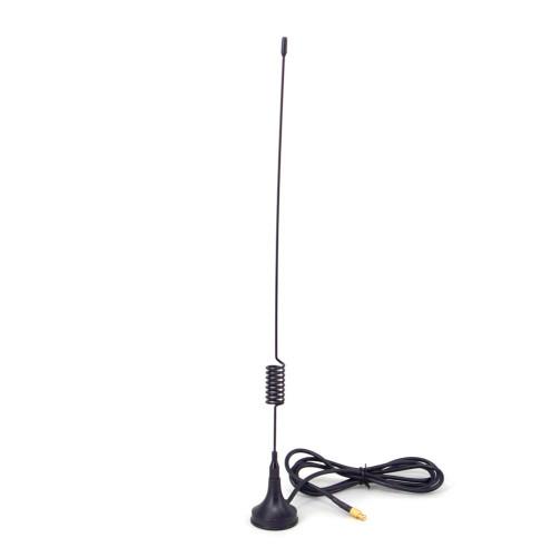 Cheap ADS-B MCX Male Magnetic Antenna , RG174 1M Signal Booster Magnetic WiFi Antenna for sale