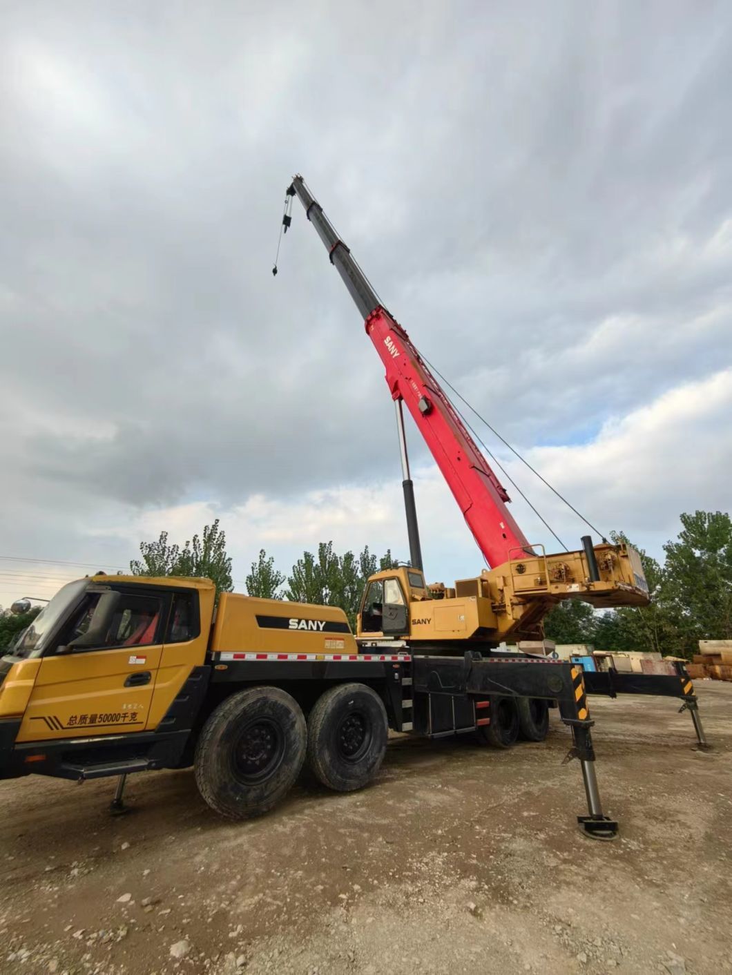 2017 Sy 80t Truck Crane Mobile Crane Used Crane for Sale