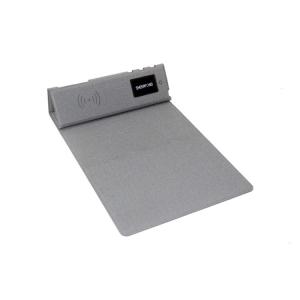 Multifunctional Foldable PU Leather Wireless Charging Mouse Pad Rectangle