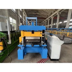 China 24 Gauge Aluminum Galvalume Snap Lock Standing Seam Roof Roll Forming Machine on sale