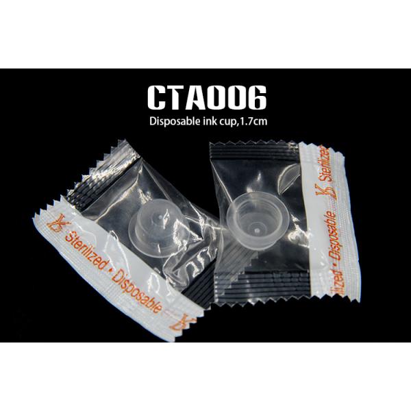 Permanent Makeup Tattoo Accessories Disposable Plastic Tattoo Ink Cup