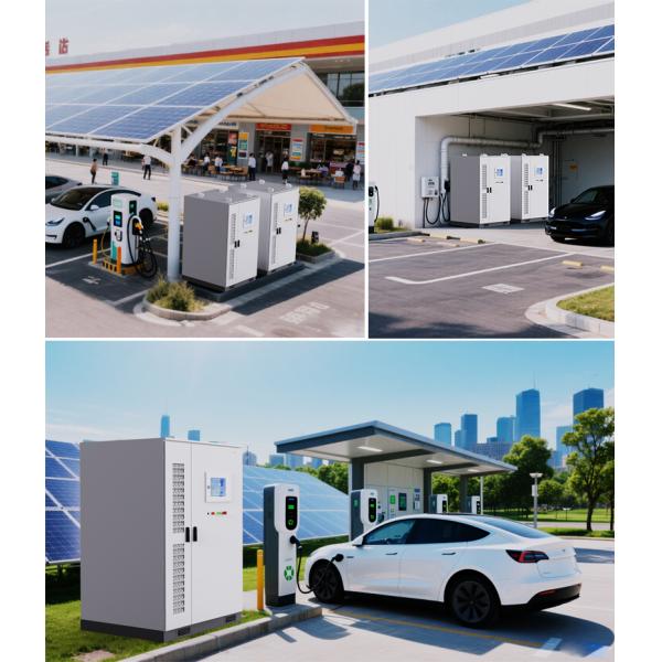 215-362kWh AC/DC Hybrid Solar Storage System with EV Charging