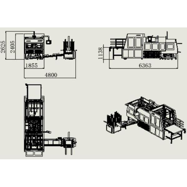 Auto Fruit Tray Folder Machine