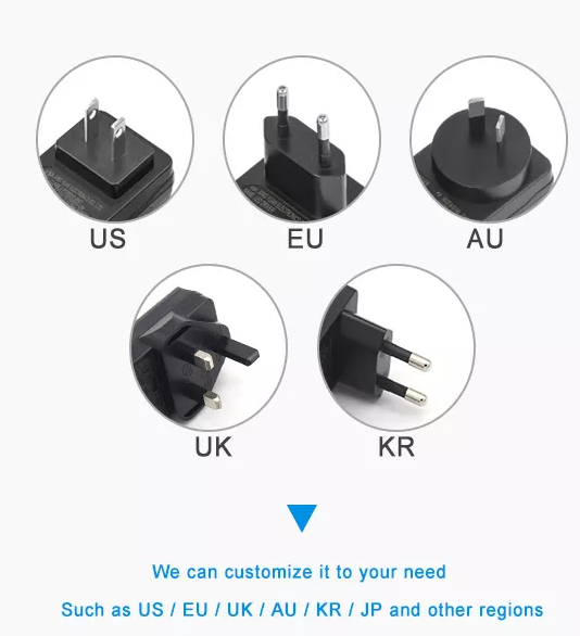 Wall Mounted 12v 2a Power Adapter For Smart Home Device With IEC 60335