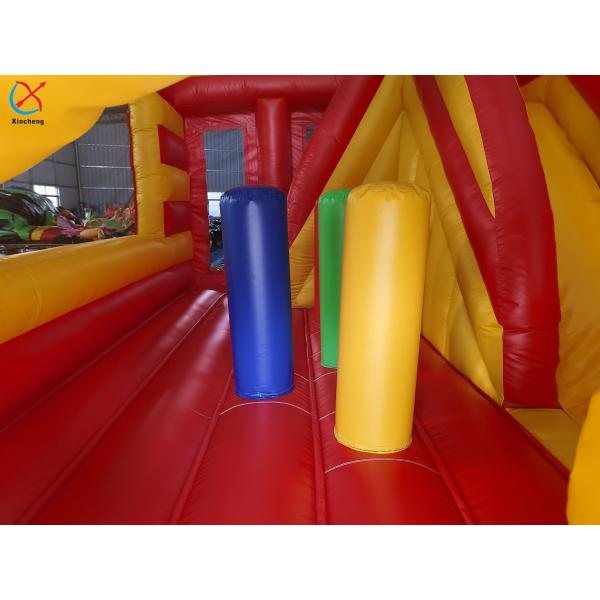 Commercial Mickey And Minnie Inflatable Bouncy House With Slides Combo Castle
