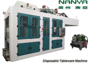 Quality Automatic Biodegradable Bagasse Pulp Molding Equipment / Plate Making Machine wholesale