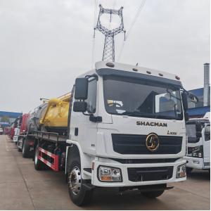 China Shacman L3000 Suction Sewage Truck Vacuum Fecal Septic Tank Truck on sale