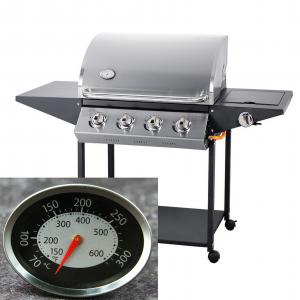 China Irregular Shape Grill Thermometer 150℉ To 600℉ Silver Color Used On Oven on sale