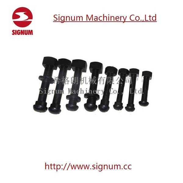Track Bolt For Railway system, Fastener Track Bolt , High potency new design Track Bolt