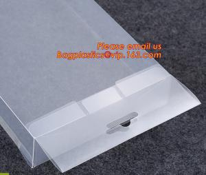 Quality Oem Clear Plastic Soft Crease Folding box for brush packaging, plastic boxes PVC plastic rectangle fold box packaging PV wholesale