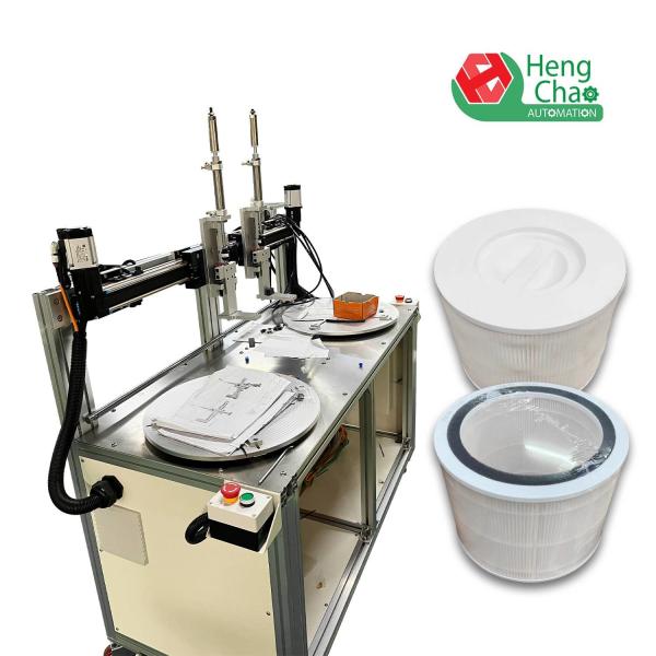 Cheap Car Filter End Cover Glue Machine Filter Assembly Machine Diameter 100mm~400mm for sale