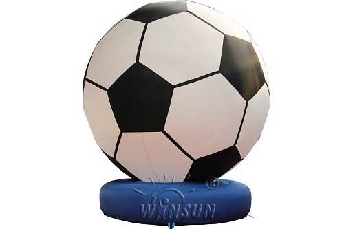 PVC Material Inflatable Model / Soccer Goal Custom Logo Service Accepted