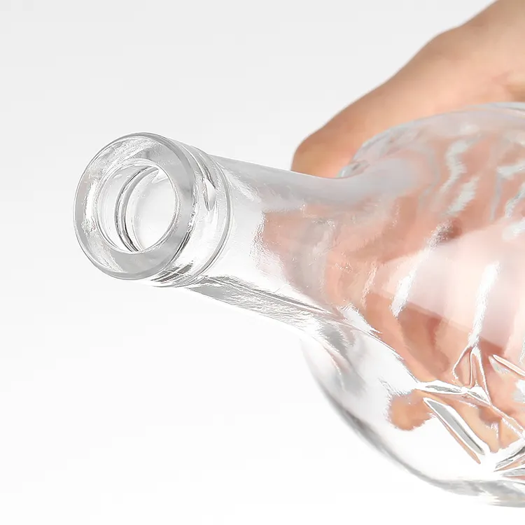 500ml 750ml 1000ml Sealing Type Cork Spirit Glass Bottle with 100ml Filling Machine