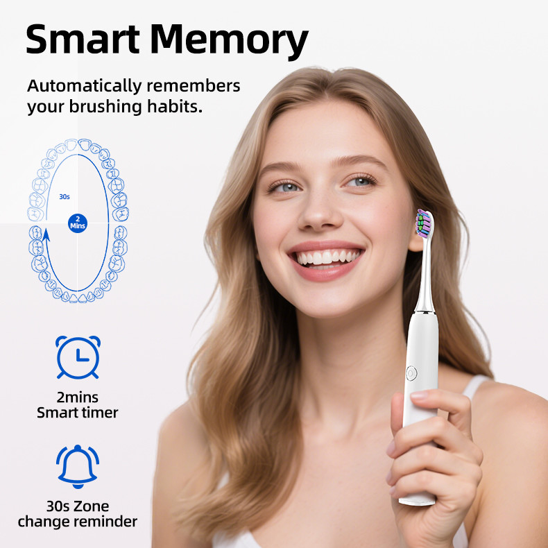 Wholesale Waterproof Ipx7 Level Adult Travel Soni SN302 Whitening Electric Toothbrush