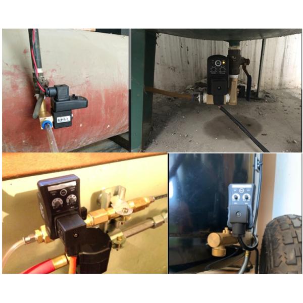 COMBO 1/2'' Automatic Drain Valve For Air Compressor AC110V AC220V