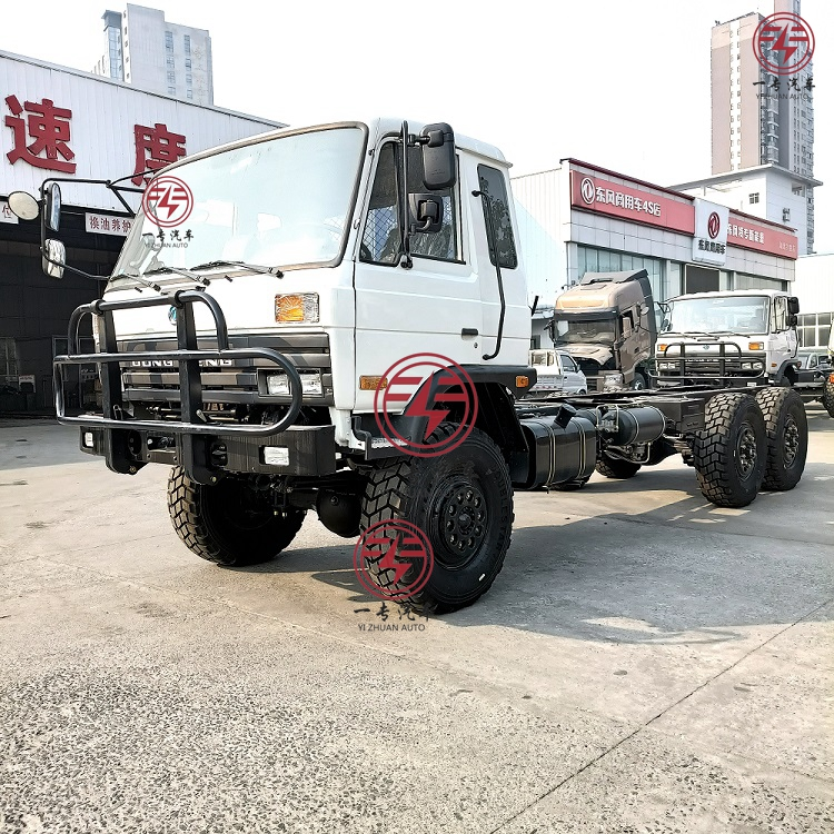 4200 mm Wheelbase All Wheel Drive 6x6 Commercial Truck Chassis for Desert Off-Road