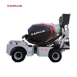 China 5500L Automatic Concrete Mixer 3.5M3 Truck Mounted Feed Mixer on sale