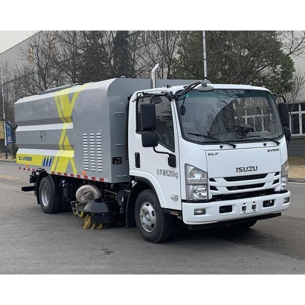 Bioclean Vacuum Sweeper Truck front view