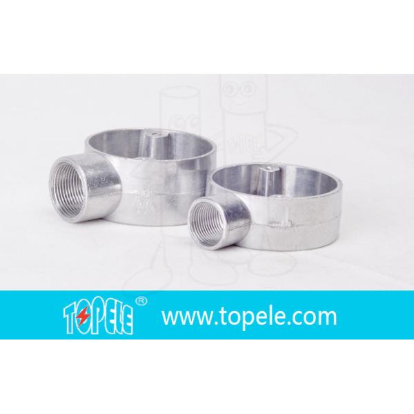 TOPELE 25mm / 32mm BS Electrical Conduit Galvanized Aluminum Circular Junction Box For Conduit Fittings