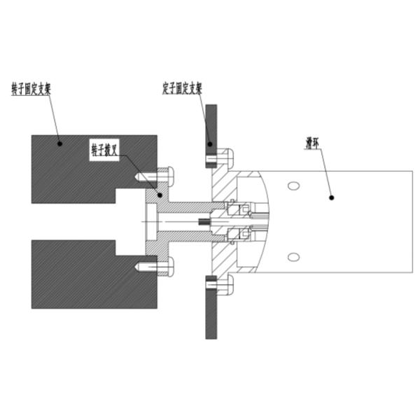 High Speed Slip Ring 12-28 Channels Gold-Gold Contact 18000 RPM
