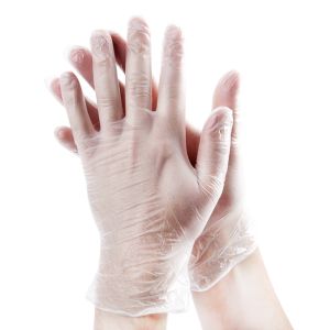 Quality Soft Disposable Medical Gloves 100% Natural Rubber Latex Material wholesale
