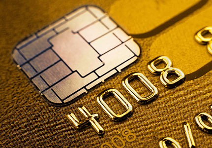 SLE4442 RFID plastic pvc smart contact chip Card