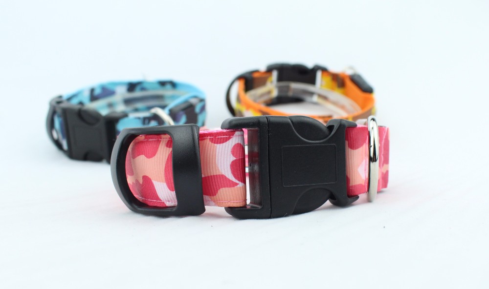 Luminous Glow Safety LED Dog Collar For Small Dogs Custom Flashing