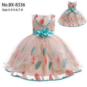 Quality Party Princess Dress Up Costumes Zipper Closure With Bowknot Decoration wholesale