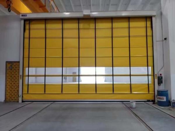 Automatic Pvc Fabric 2m/S Stacking Rapid Roller Doors