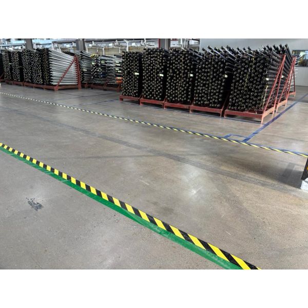 PVC Floor Marking And Warning Tapes