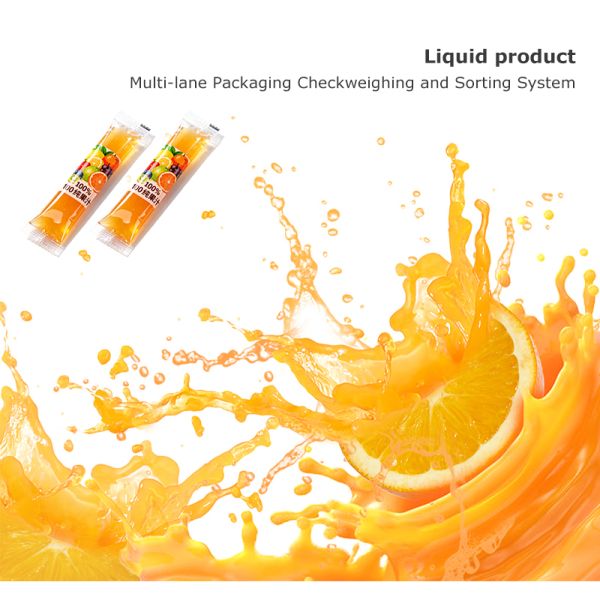 Automatic Multi Lane Powder Stick Sachet Packing Machine Sugar Coffee Stick Packing 3 In 1 Coffee Stick Packing Machine With Multi-lane Checkweigher
