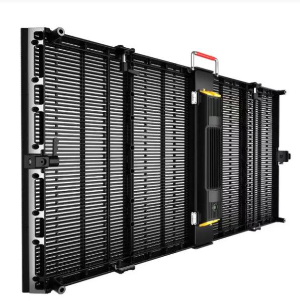 Cheap Commercial Transparent LED Display Screen Video Wall 50hz ODM for sale