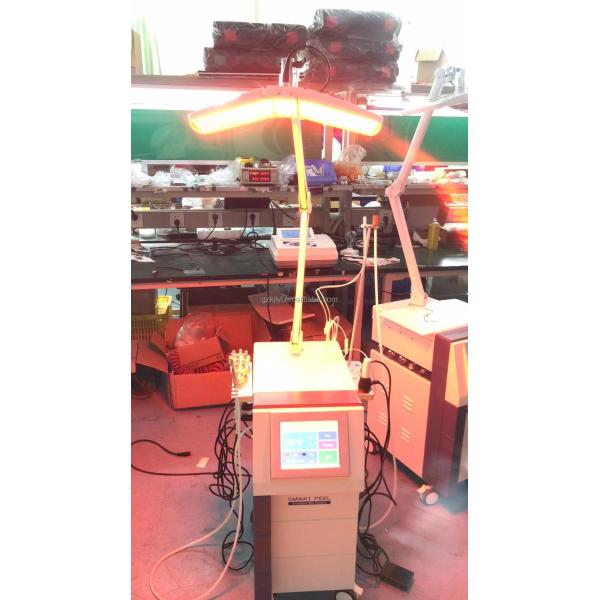 PDT Red Blue Green Yellow Led Light Therapy Machine , Hydrodermabrasion Facial Machine