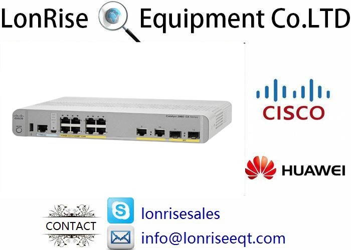 WS-C2960CX-8PC-L Cisco Switch Catalyst 2960CX PoE+ Network Fiber Optic Switch 8 Port 3 Layer