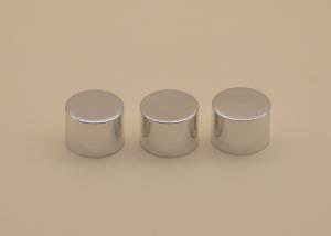 China Shampoo Bottle Aluminum Screw Cap 24mm Silver Color For Personal Care on sale