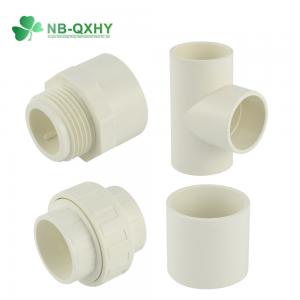 China ASTM Sch40 PVC UPVC Pipe Fitting Plastic Pipe Joint Fitting for Water Supply Coupling on sale