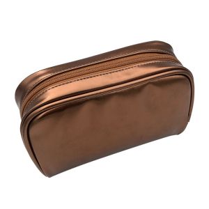 Quality ISO9001 Certificate PU Leather Cosmetic Makeup Bag wholesale