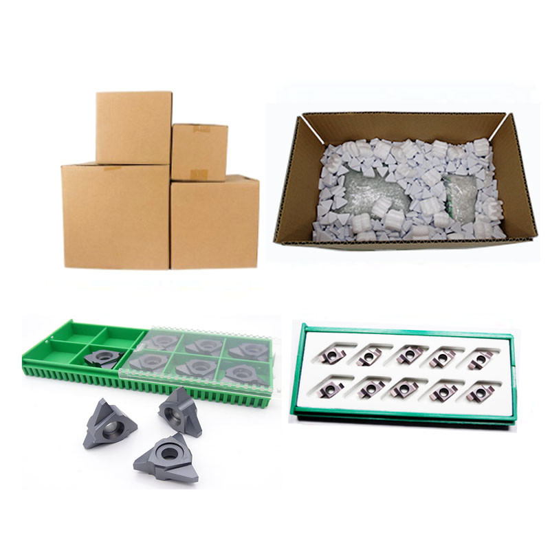 CNC Triangle Carbide Threading Inserts Cutter 22NR 4ACME