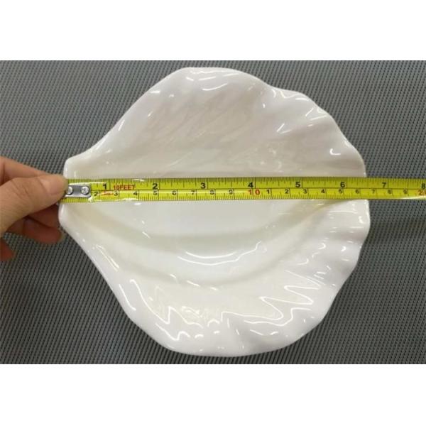 Flower Shape Unbaked Porcelain UNK Dessert Bowl Diameter 15cm Weight 208g