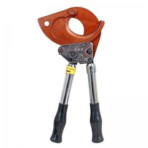 China Customized Support 75mm Ratchet Aluminum Cable Cutter with Not Rated Jaw Surface on sale