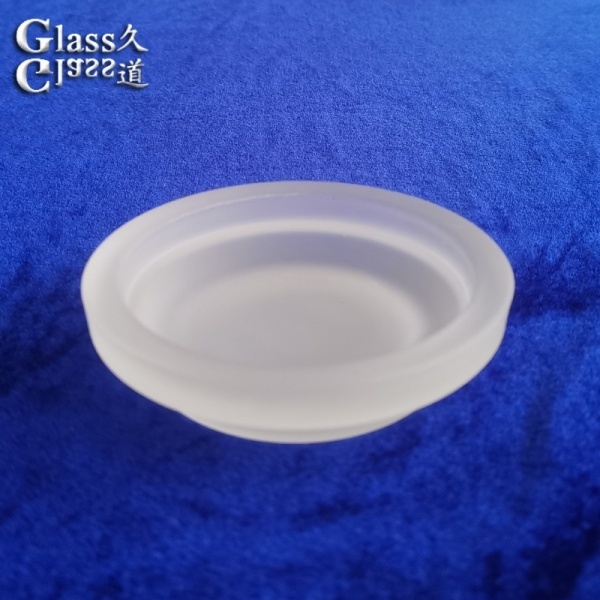 Custom Frosted Moulded Glass Cover Lens For Soft Ambient Light Fixtures