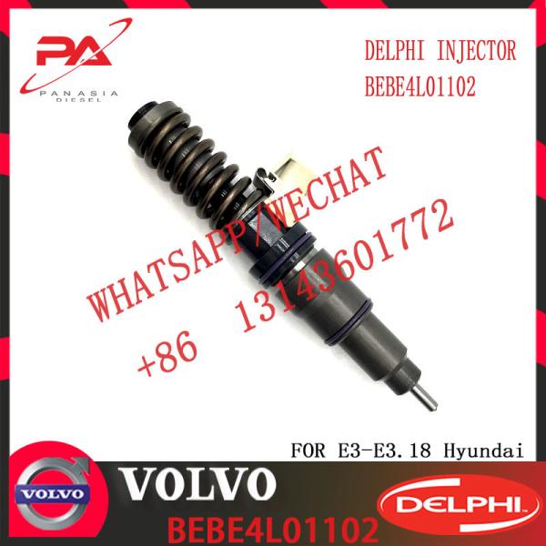 Diesel Fuel Injector 33800-84710 BEBE4L01002 BEBE4L01102 For HYUNDAI L Engine