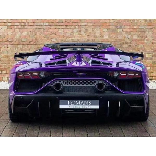 For Lamborghini Aventador LP700 LP720 Carbon Fiber Body Kit Aventador Upgraded SVJ Style Front and Rear Bumper Spoiler Body Kit