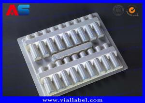 Quality Plastic Pen Cartridge Blister Clamshell Packaging Tray 60 um Thickness Clear Transparent Color wholesale