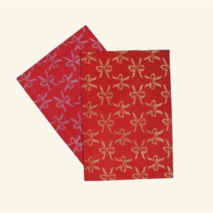 China 100% polyester jacquard placemat with gold thread -X‘mas design on sale