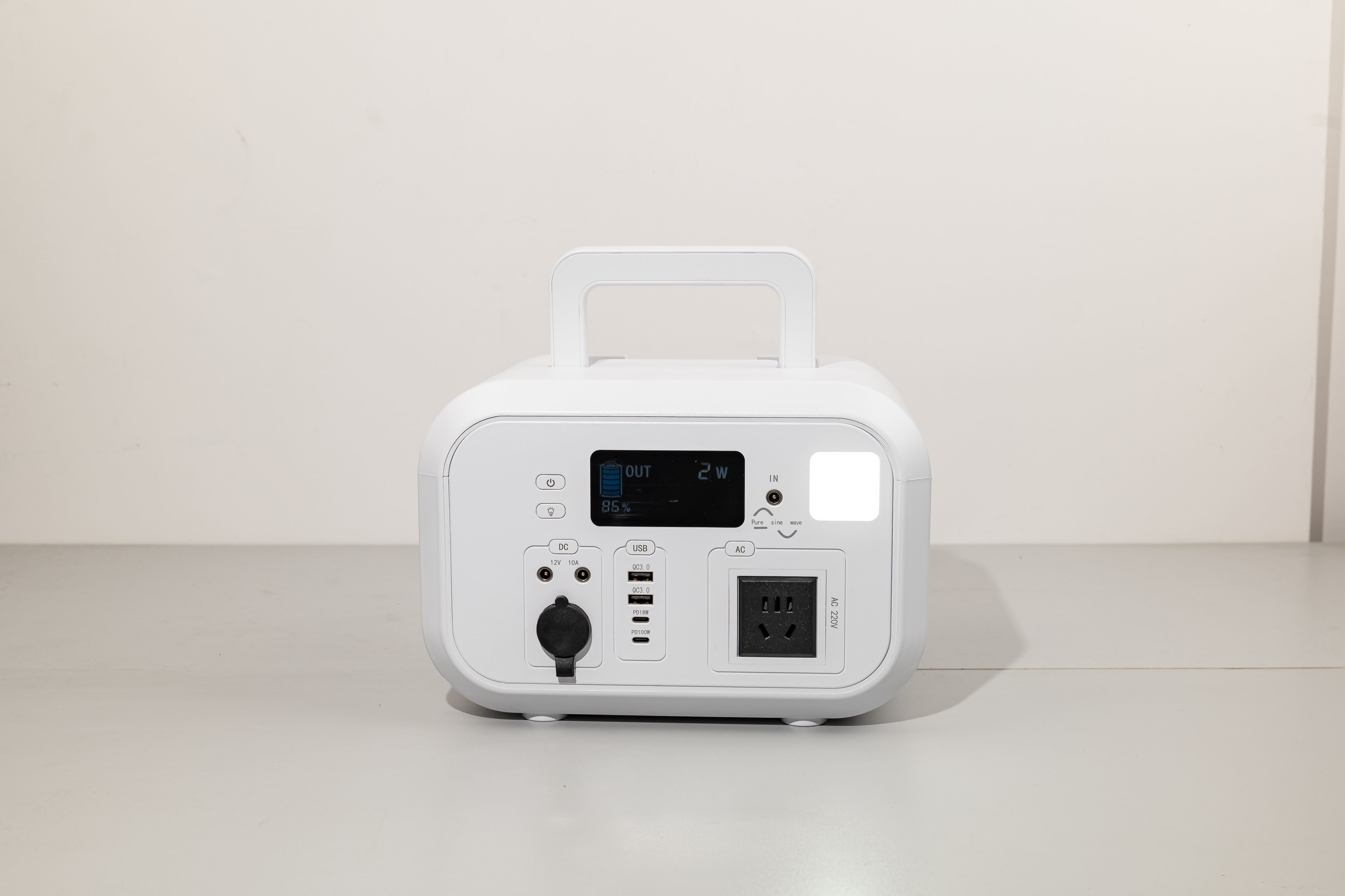 Flashfish Ac Output Power Up To 1200w High Energy Density Recharge Lifepo4 Battery Solar Portable Power Station For Cpap