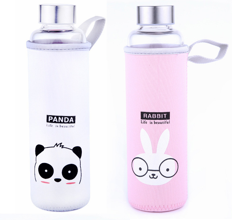 Insulated Reusable L6CM Neoprene Water Bottle Sleeve